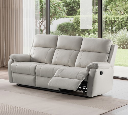 Grey italian leather - italian, 3