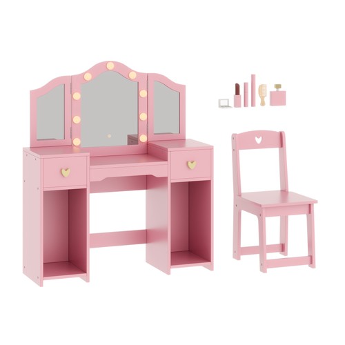 Kids vanity table set with - kids,