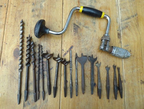 Vintage stanley drill - vintage, brace