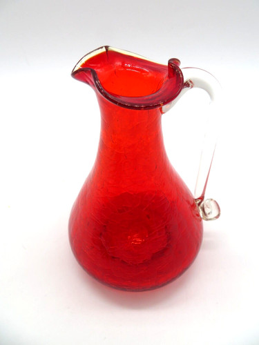 Vtg cadmium art glass - vtg,