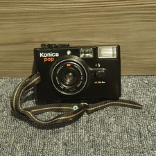 Konica Pop Hexanon 35mm Compact Film Camera Battery Tested