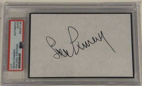 Sean connery signed - connery, index