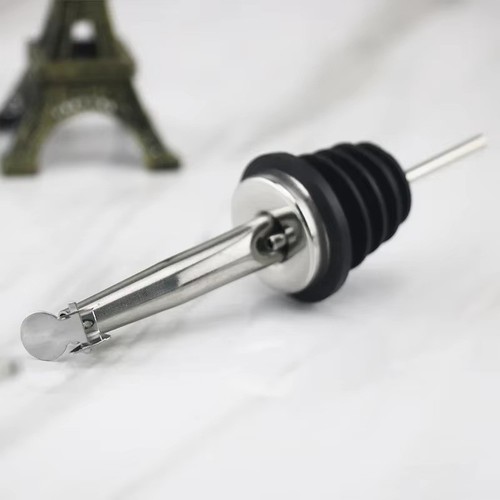 Stainless steel bottle pourer - stainless,