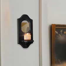 Mirrored Candle Sconce Wall