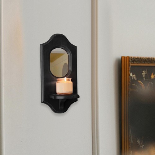 Mirrored candle sconce - mirrored, wall