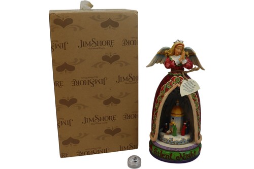 Jim shore silent night angel - jim,
