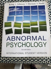 Abnormal Psychology-Ann M