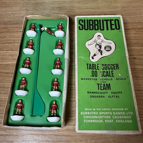 Vintage boxed subbuteo team - boxed,