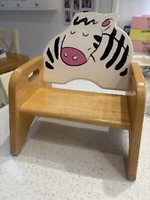 Vintage child's step stool chair