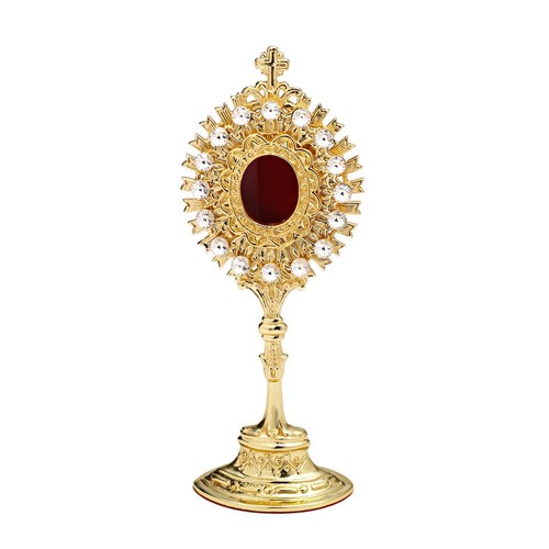 Monstrance white stones