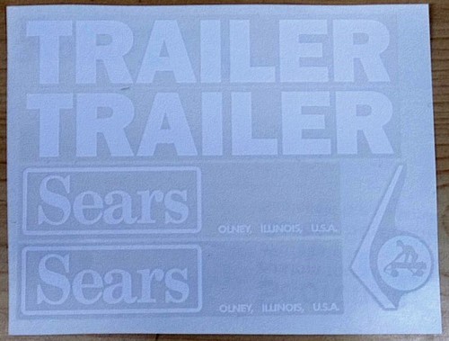 Sears pedal tractor trailer - sears,