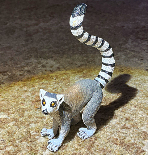 Ring tailed lemur safari ltd - tailed,