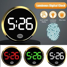 Mini Car Clock Small Digital Dashboard Clock Led Automotive Interior Carefully