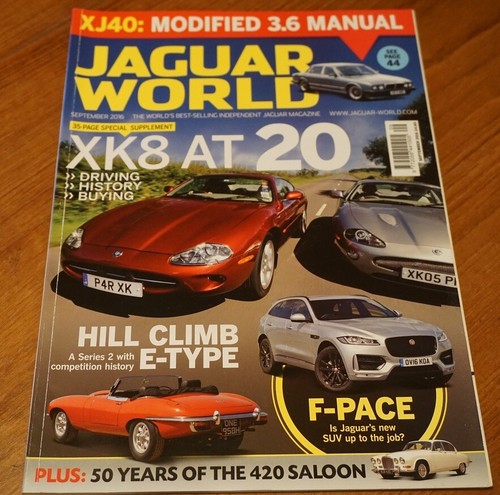 Jaguar world car magazine sept - jaguar,