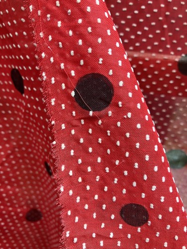 Vintage 1930s french red swiss - vintage,