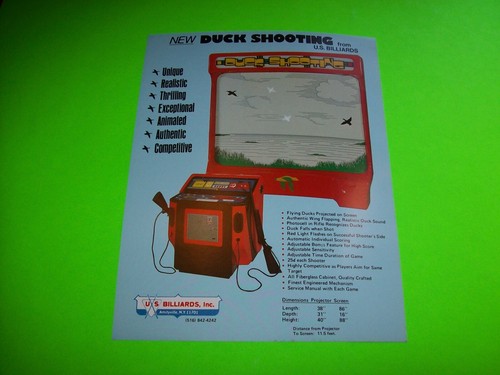 Duck shooting arcade - duck, flyer