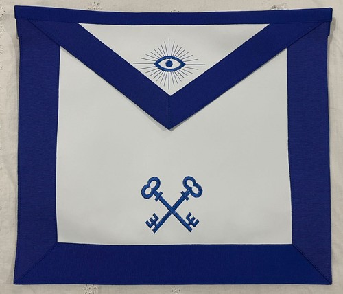 Masonic collar treasurer apron - collar,