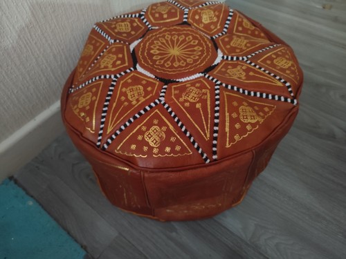 Handmade pouffe new - new, genuine