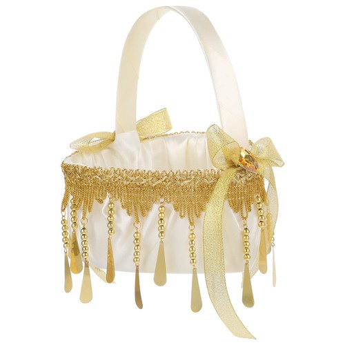 Flower girl basket - girl, wedding