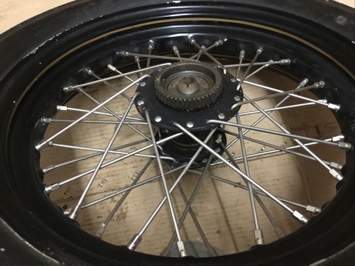 Triumph custom bobber rear - custom,
