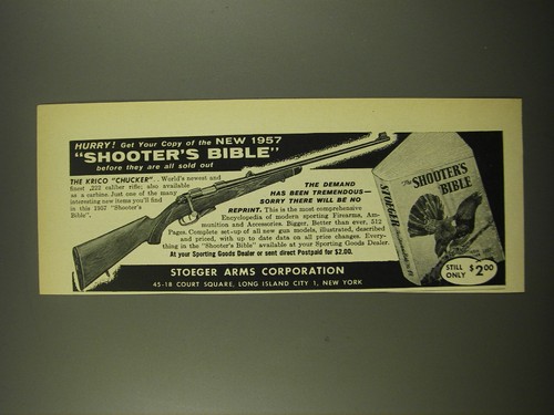 1957 stoeger krico - stoeger, chucker