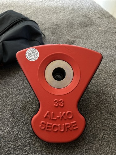 Alko caravan wheel lock - wheel,