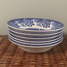 6 Broadhurst Ironstone Dessert