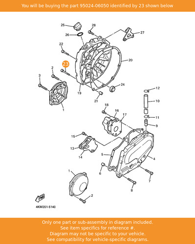 Yamaha bolt flange - bolt,,