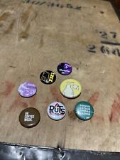 Vintage Collection of Small Button Badges
