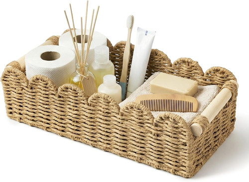Storage basket for toilet tank - storage,