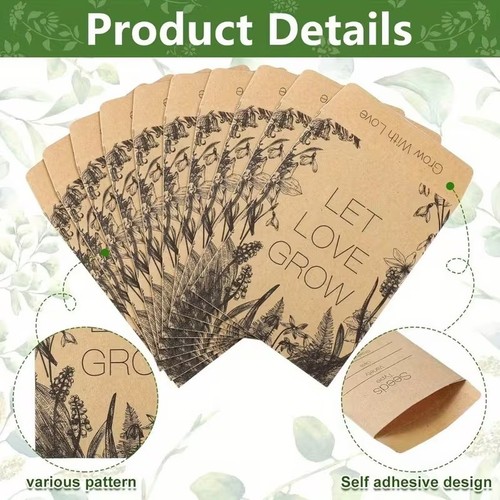 50pcs seed packet - 20/50pcs,