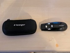 Kensington Wireless Presenter 33374 Laser Pointer | USB Receiver | Case | Tested