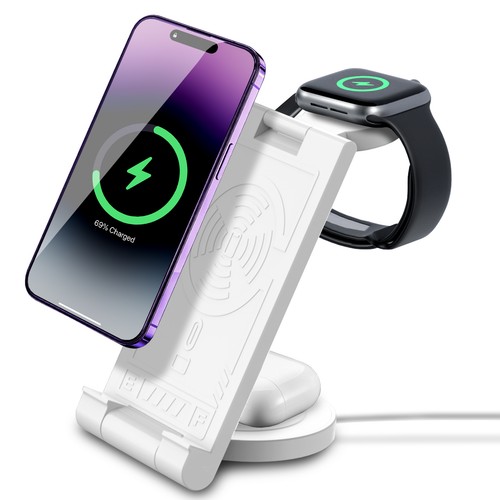 3in1 fast wireless charger - fast,