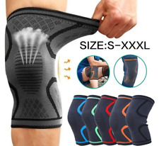 2x Copper Knee Support Compression Sleeve NHS Brace Arthritis Pain Relief Gym UK