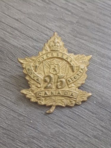 Ww1 nova scotia rifles - rifles, 25th