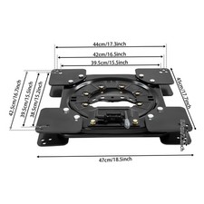 Seat Swivel Base For VW T5 T6, Seat Swivel Base, 360° Seat Swivel Base Plate
