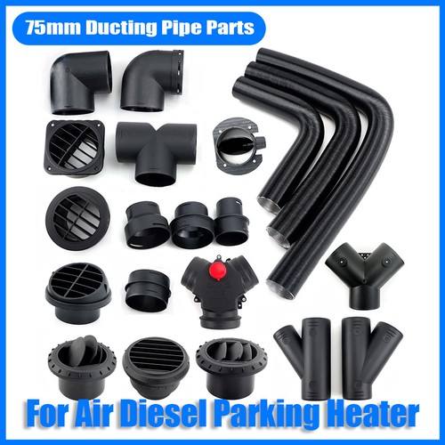 75mm air diesel heater - heater, ducting
