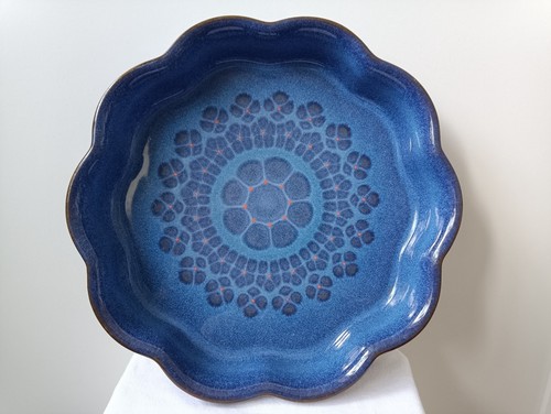 Denby midnight blue flan - midnight,