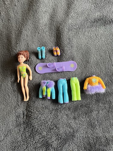 Polly pocket ski - pocket, up