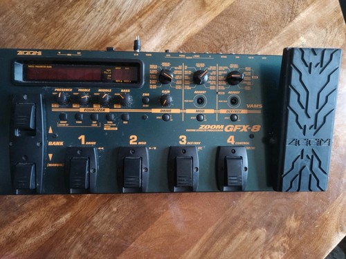 Zoom gfx guitar pedal - gfx-8,