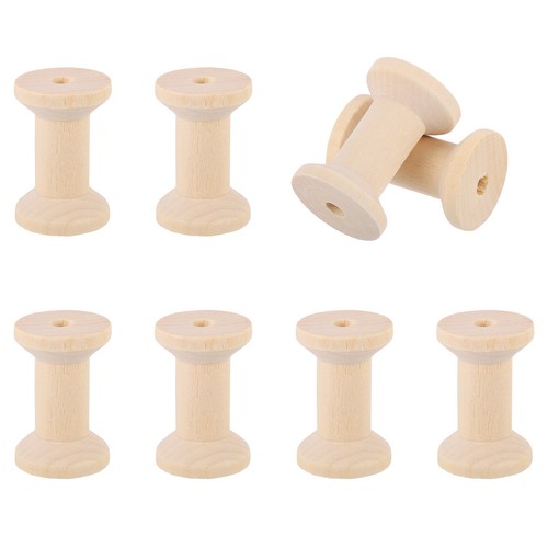 8pcs wooden spools crafts - 8pcs,