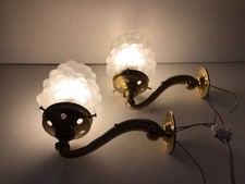 Pair Of Vintage Brass And