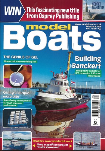 Model boats magazine february - model,