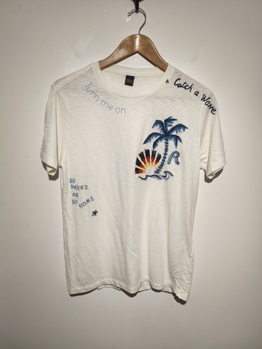 Replay size shirt cream - size,