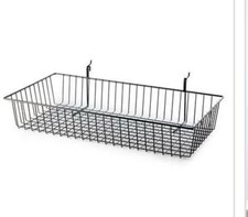 3x Chrome Wire Basket For Grid