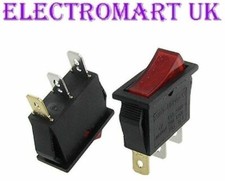 ARCHWAY KEBAB DONER MACHINE MAINS POWER ON OFF RED NEON ROCKER SWITCH SPST 16A