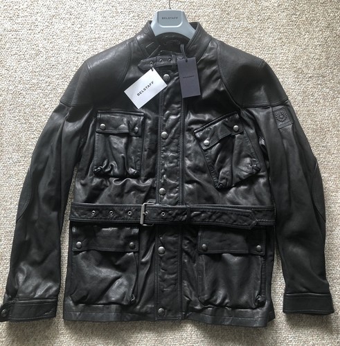 Belstaff men black - men’s, leather