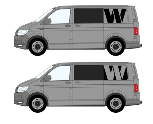 Rear decal panel - rear,