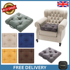 Armchair Booster Cushion Pad 50x50x10cm Large Square Floor Seat Cushion