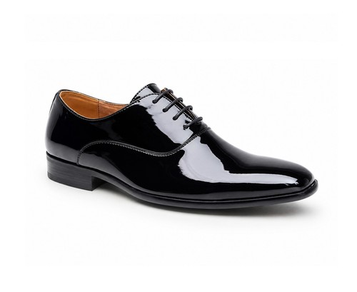 Mens smart formal black - smart, patent